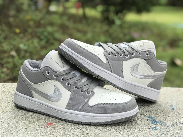 Low Top Sneakers, Gray Colorway, Lace Up Design, Casual Gift for Sneaker Fans