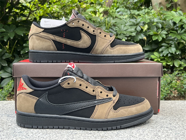 Low Top Sneakers, Black Brown Colorway, Lace Up Design, Casual Gift for Sneaker Fans