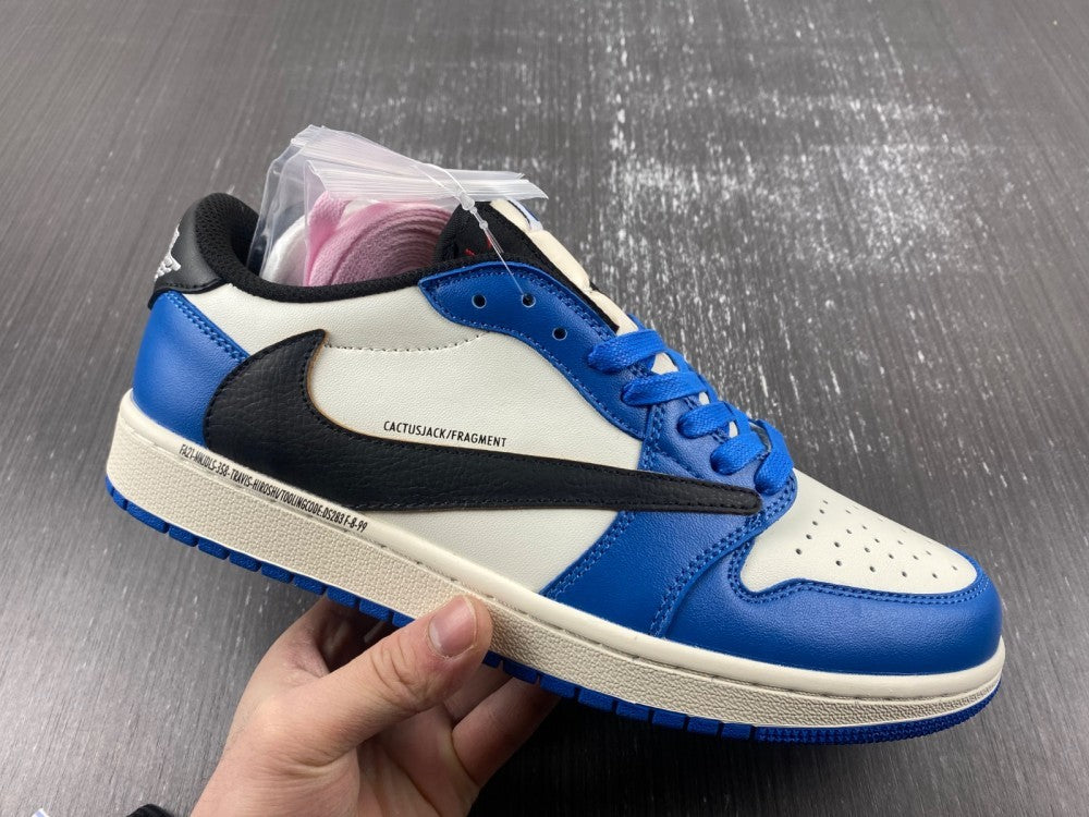 Low Top Sneakers, Blue White Black Colorway, Reverse Hook Design, Lace Up Design, Casual Gift for Sneaker Fans
