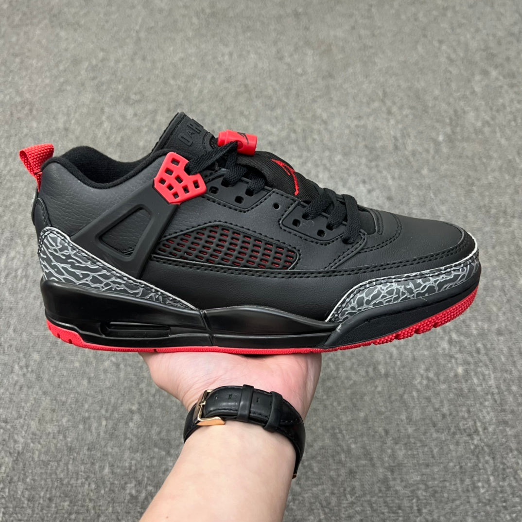 Low Top Sneakers, Black Red Colorway, Lace Up Design, Casual Gift for Sneaker Fans