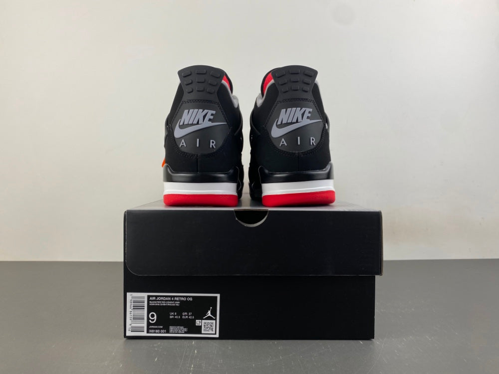 Mid Top Sneakers, Black Red Colorway, Lace Up Design, Casual Gift for Sneaker Fans