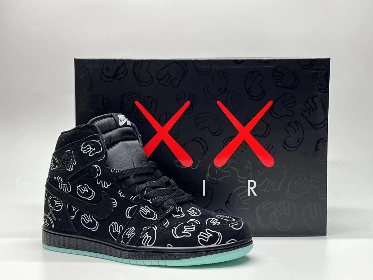 Sneakers, Black Colorway, Lace Up Design, Casual Gift for Sneaker Fans