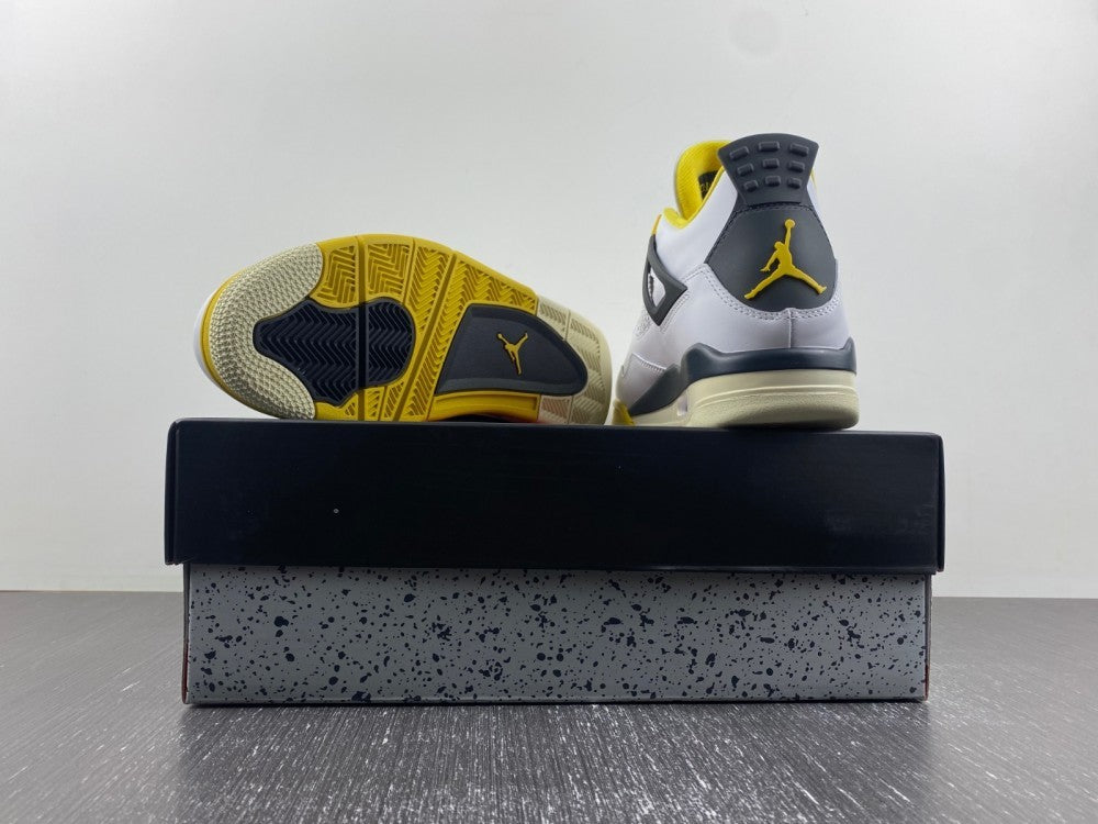 Sneakers, White Black Yellow Colorway, Lace Up Design, Casual Gift for Sneaker Fans