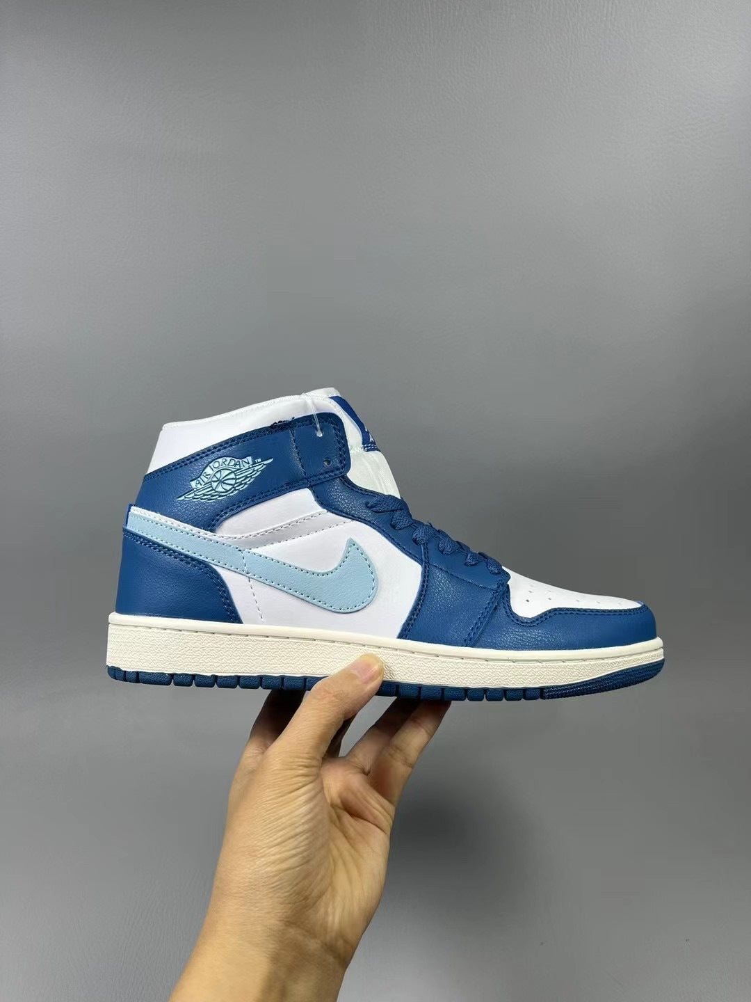 Sneakers, Blue Colorway, Lace Up Design, Casual Gift for Sneaker Fans