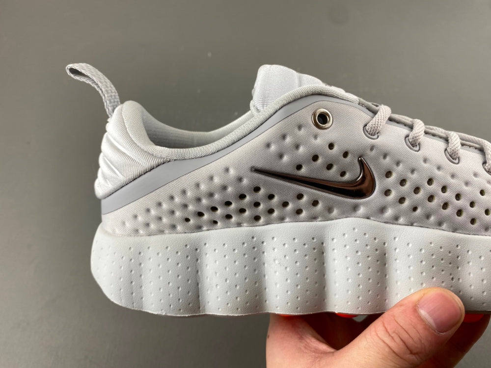 Low Top Sneakers, Gray Colorway, Lace Up Design, Casual Gift for Sneaker Fans
