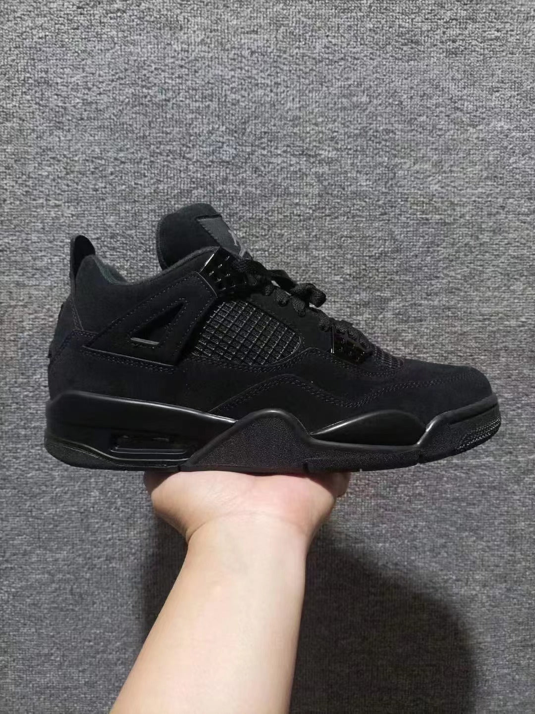 Low Top Sneakers, Black Colorway, Leather Footwear, Lace Up Design, Casual Gift for Sneaker Fans