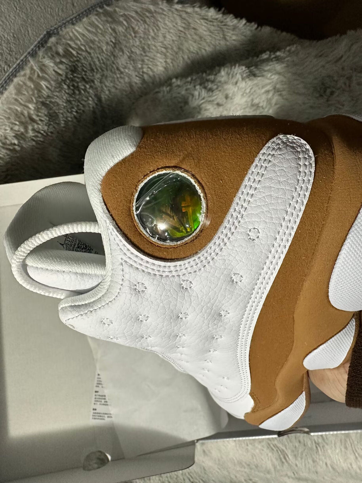 Sneakers, White Tan Colorway, Lace Up Design, Casual Gift for Sneaker Fans