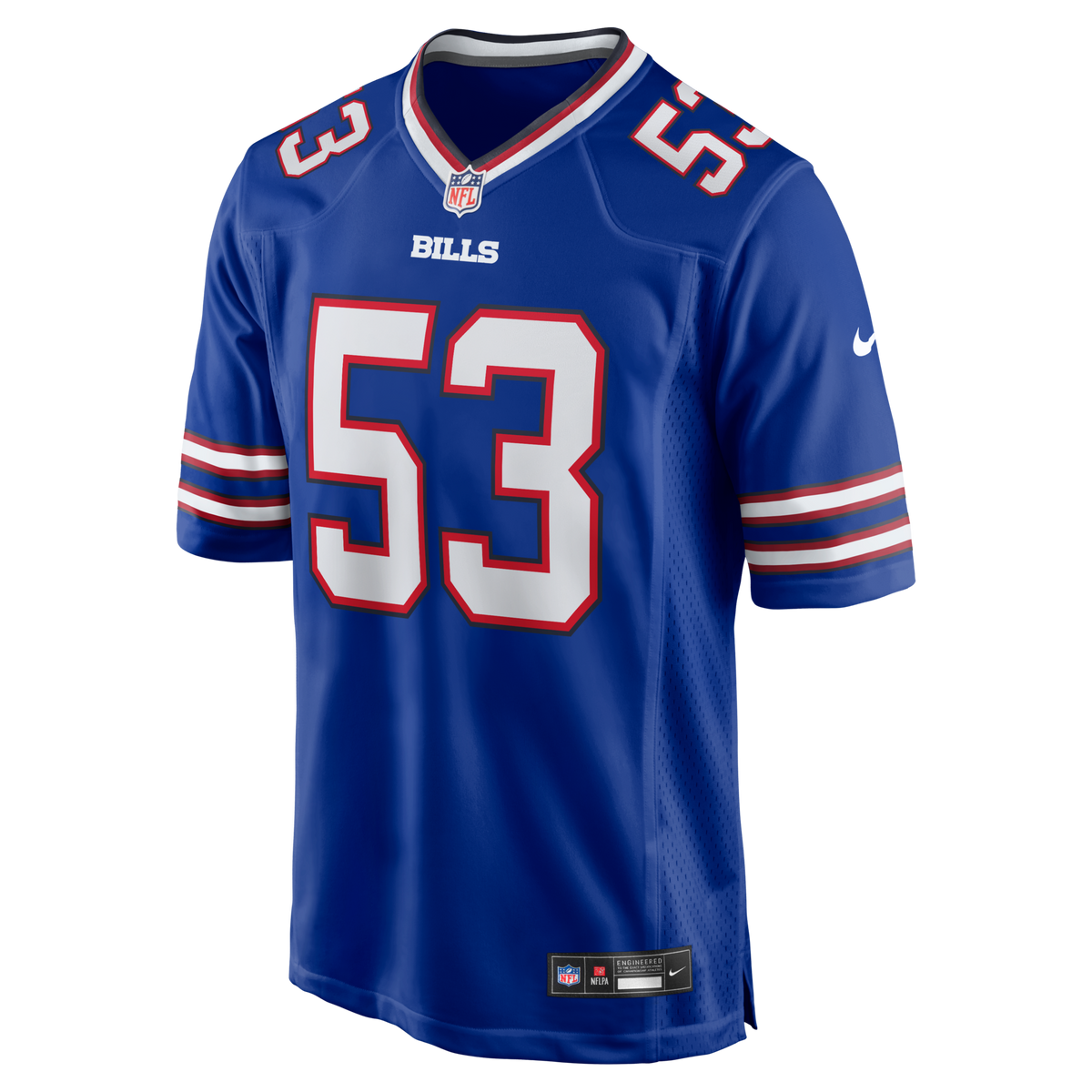 Buffalo Bills Tyrel Dodson Royal Game Player Jersey