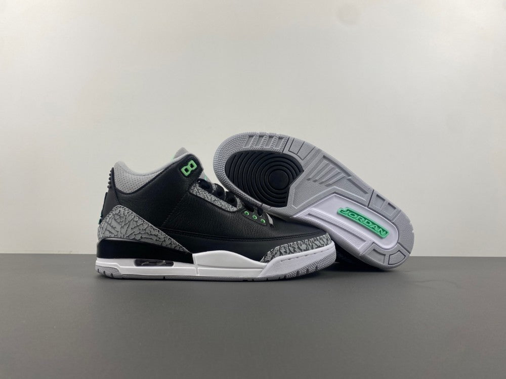 Low Top Sneakers, Black Green Colorway, Glow in the Dark Detail, Cracked Pattern, Lace Up Design, Casual Gift for Sneaker Fans