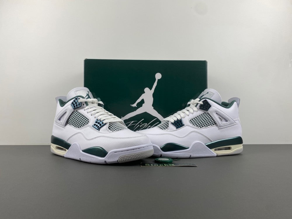 Low Top Sneakers, White Green Colorway, Lace Up Design, Casual Gift for Sneaker Fans