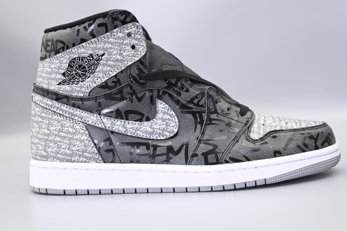 Sneakers, Black Gray Colorway, Lace Up Design, Casual Gift for Sneaker Fans
