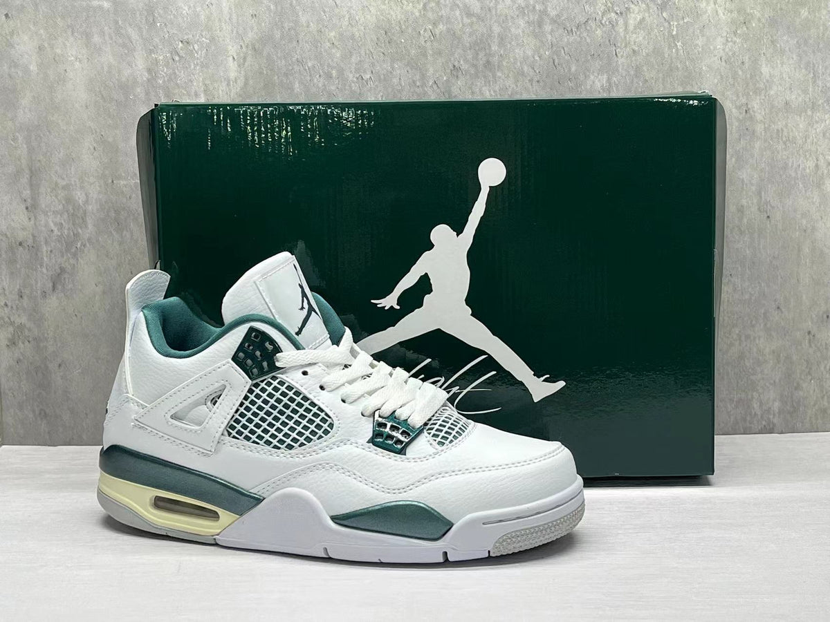 Mid Top Sneakers, Green Colorway, Lace Up Design, Casual Gift for Sneaker Fans