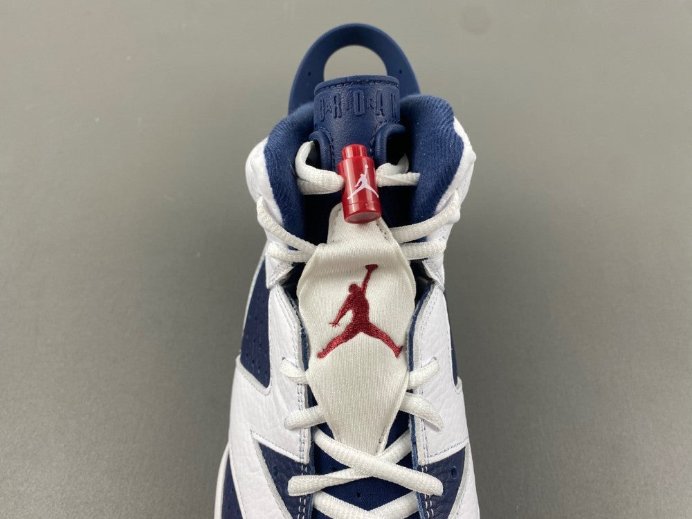 High Top Sneakers, Blue White Red Colorway, Lace Up Design, Casual Gift for Sneaker Fans