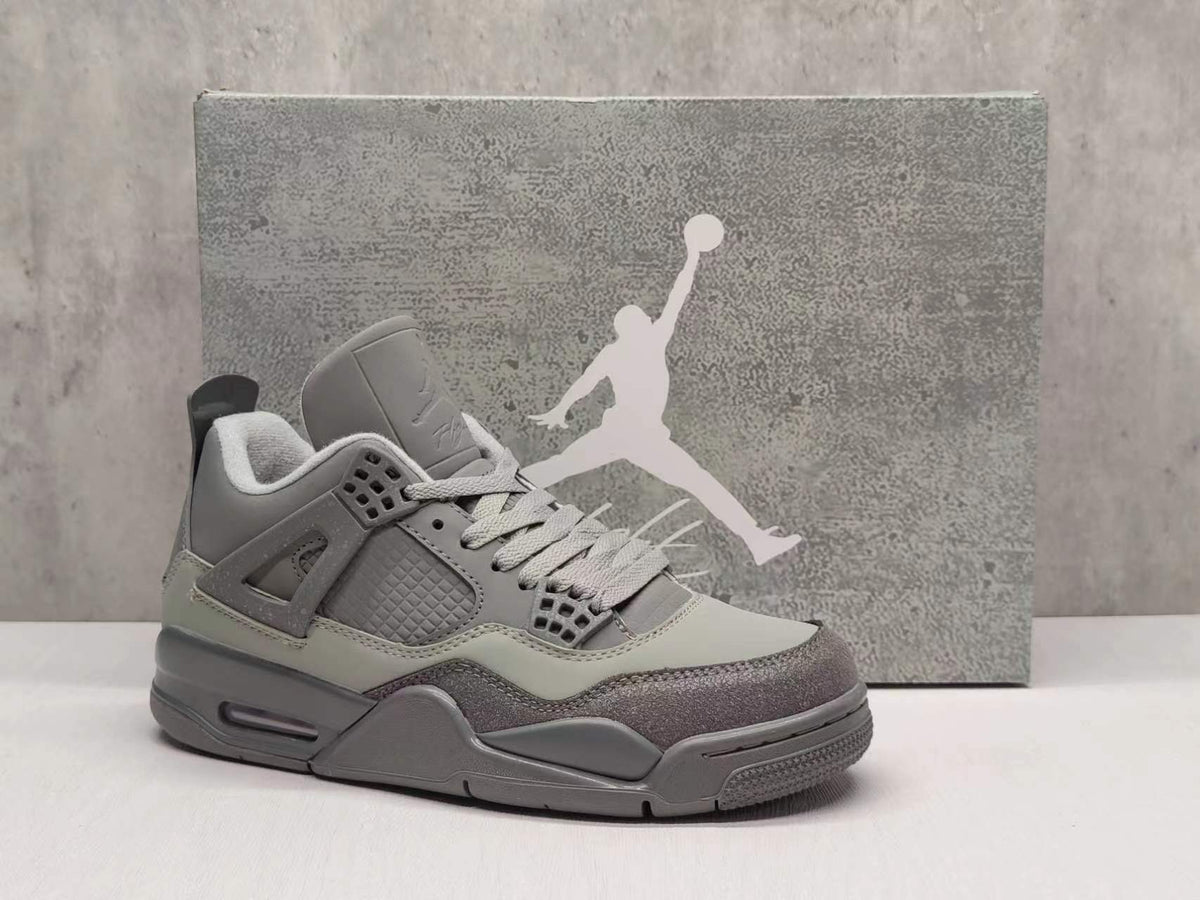 Mid Top Sneakers, Gray Colorway, Lace Up Design, Casual Gift for Sneaker Fans