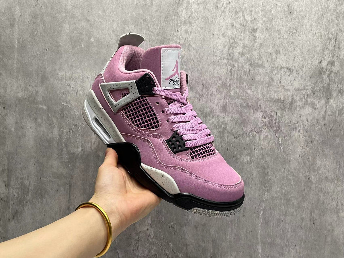 High Top Sneakers, Pink Colorway, Lace Up Design, Casual Gift for Sneaker Fans