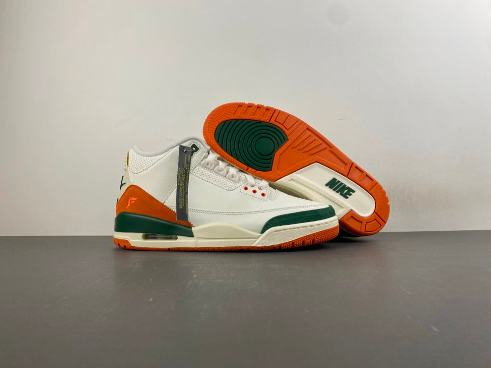 Low Top Sneakers, White Green Orange Colorway, Lace Up Design, Casual Gift for Sneaker Fans
