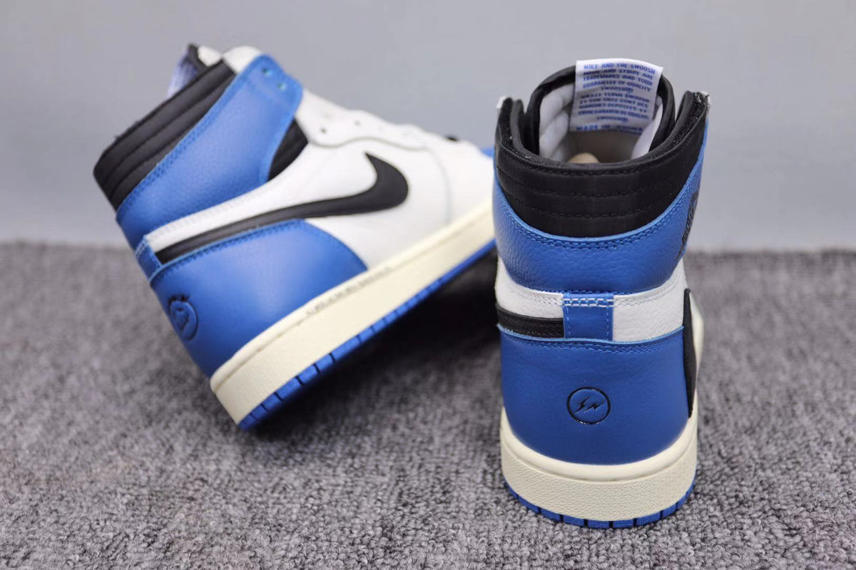 High Top Sneakers, Blue Gray Colorway, Reverse Hook Design, Lace Up Design, Casual Gift for Sneaker Fans
