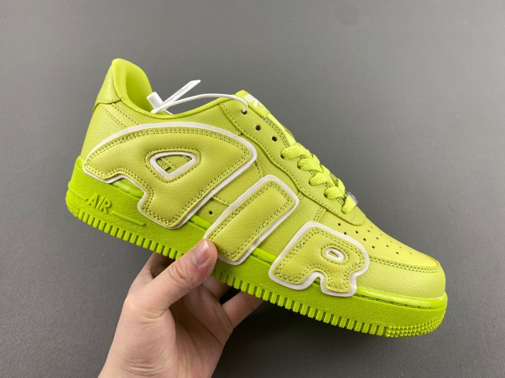 Low Top Sneakers, Neon Green Colorway, Reflective Detail, Lace Up Design, Casual Gift for Sneaker Fans