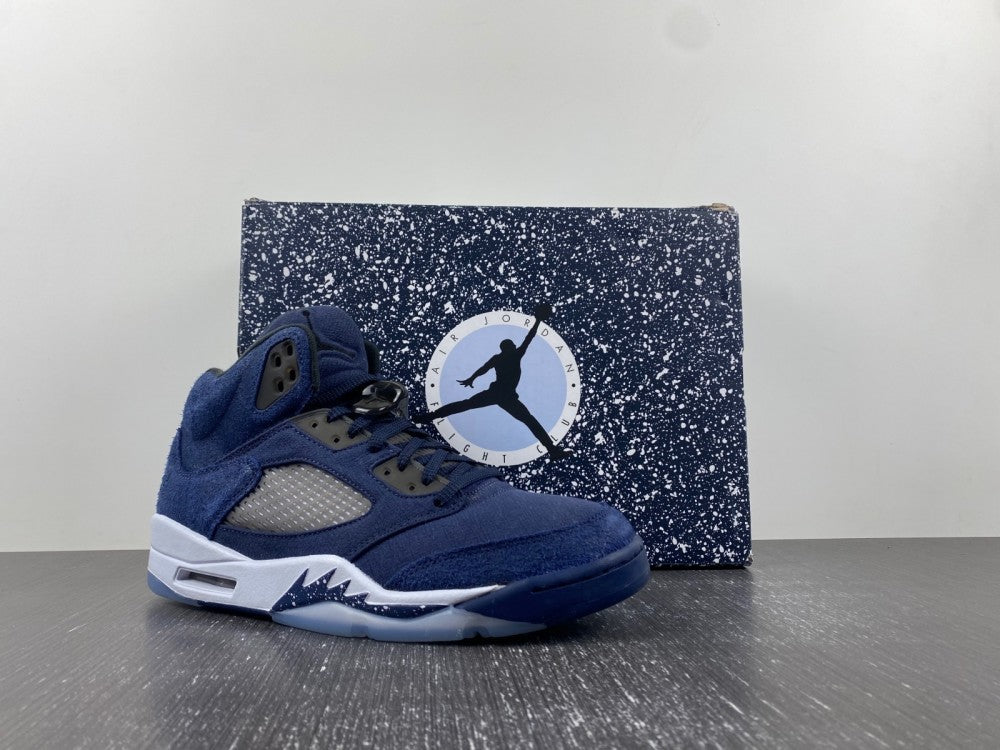 Sneakers, Navy Blue Navy Colorway, Lace Up Design, Casual Gift for Sneaker Fans