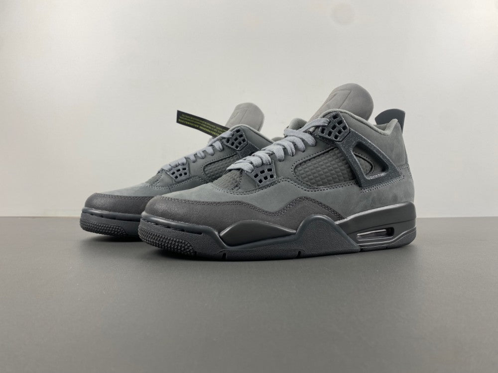 Mid Top Sneakers, Gray Black Colorway, Lace Up Design, Casual Gift for Sneaker Fans