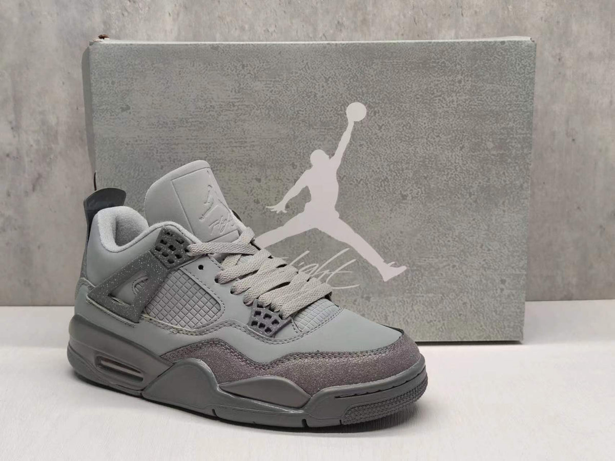 Mid Top Sneakers, Gray Colorway, Lace Up Design, Casual Gift for Sneaker Fans