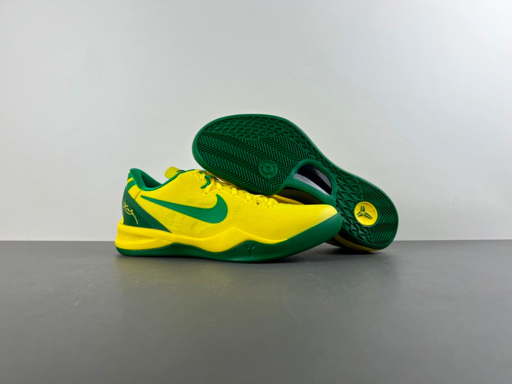 Low Top Sneakers, Green Yellow Colorway, Lace Up Design, Casual Gift for Sneaker Fans
