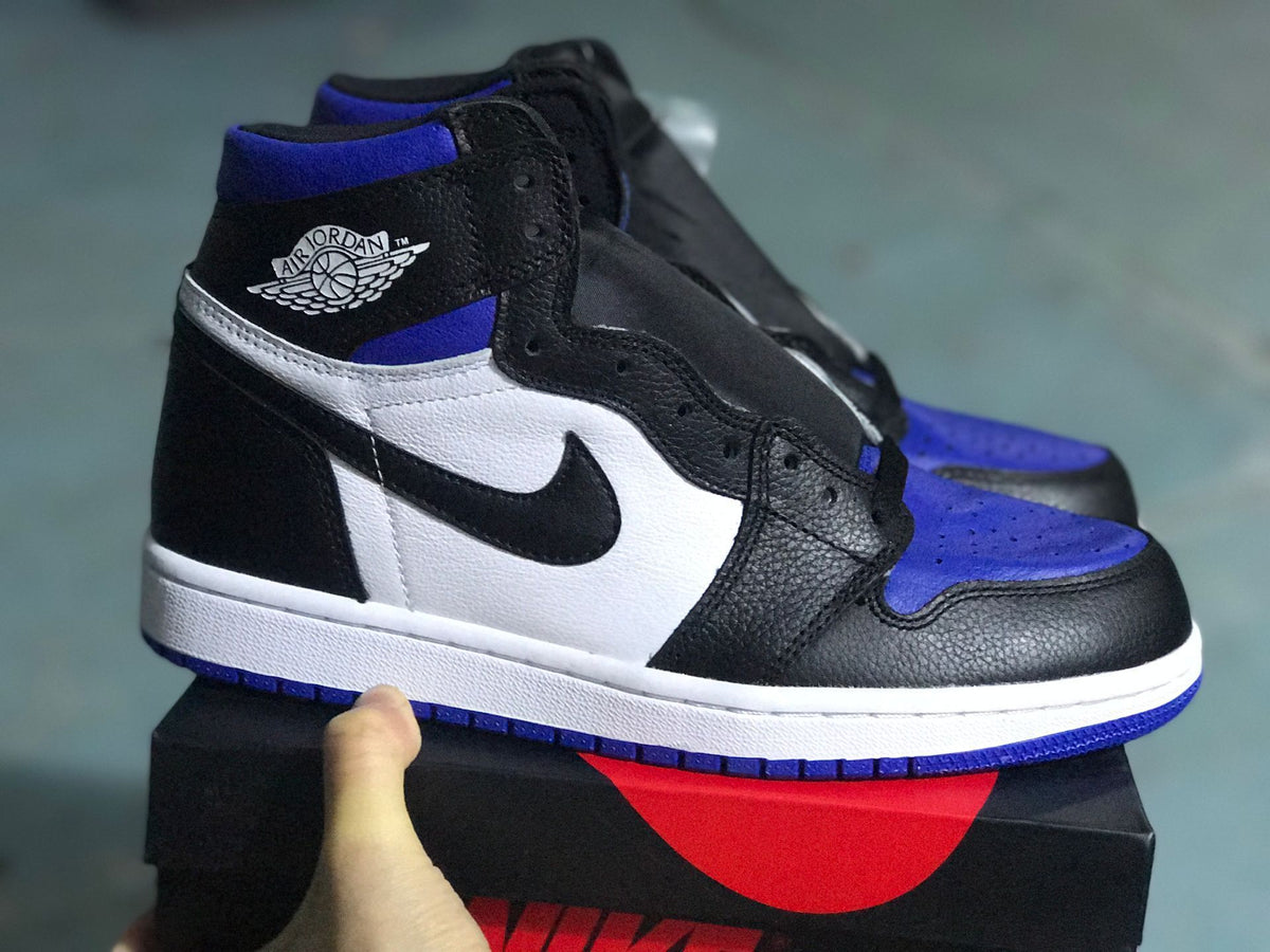 Sneakers, Black Blue White Colorway, Lace Up Design, Casual Gift for Sneaker Fans