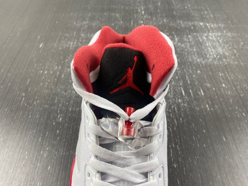 High Top Sneakers, White Black Red Colorway, Leather Footwear, Lace Up Design, Casual Gift for Sneaker Fans