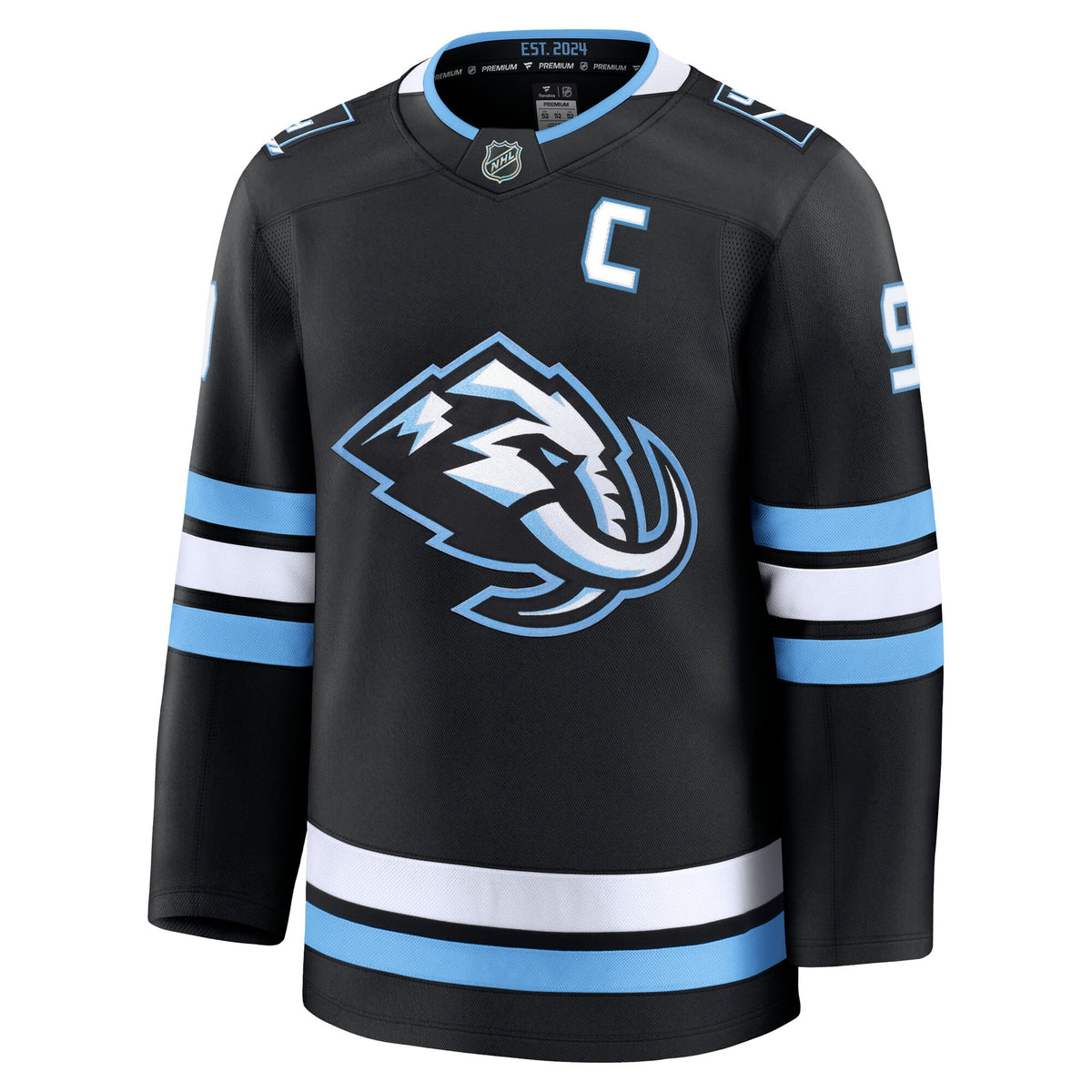 Utah Mammoth Clayton Keller Fanatics Black Home Premium Player Jersey