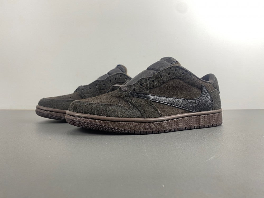 Low Top Sneakers, Black Brown Colorway, Lace Up Design, Casual Gift for Sneaker Fans