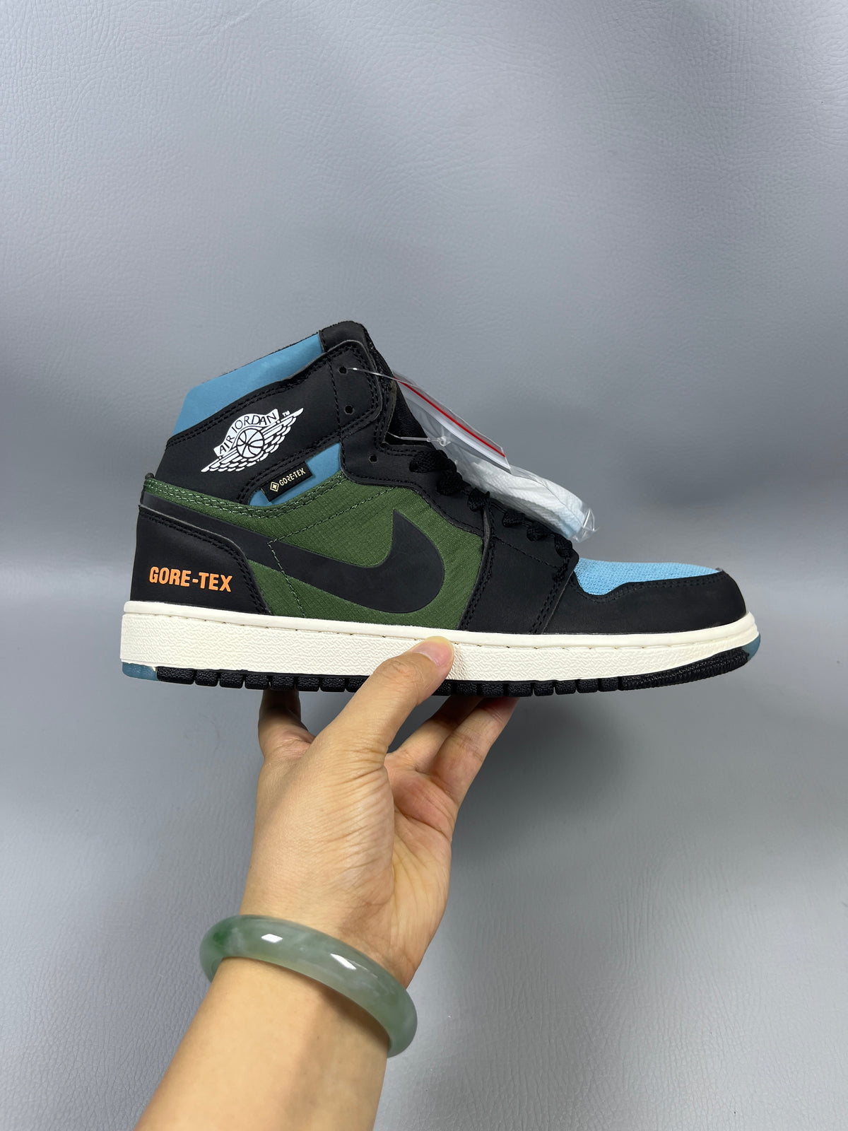 High Top Sneakers, Black Colorway, Lace Up Design, Casual Gift for Sneaker Fans