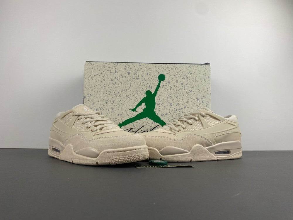 Low Top Sneakers, Cream White Colorway, Lace Up Design, Casual Gift for Sneaker Fans