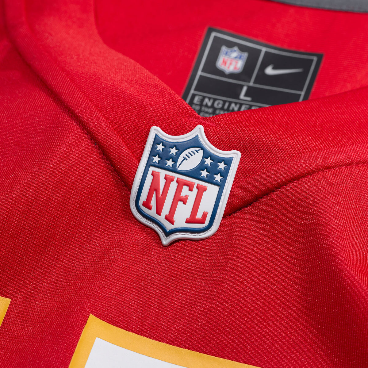 Kansas City Chiefs Josh Simmons Red Game Jersey