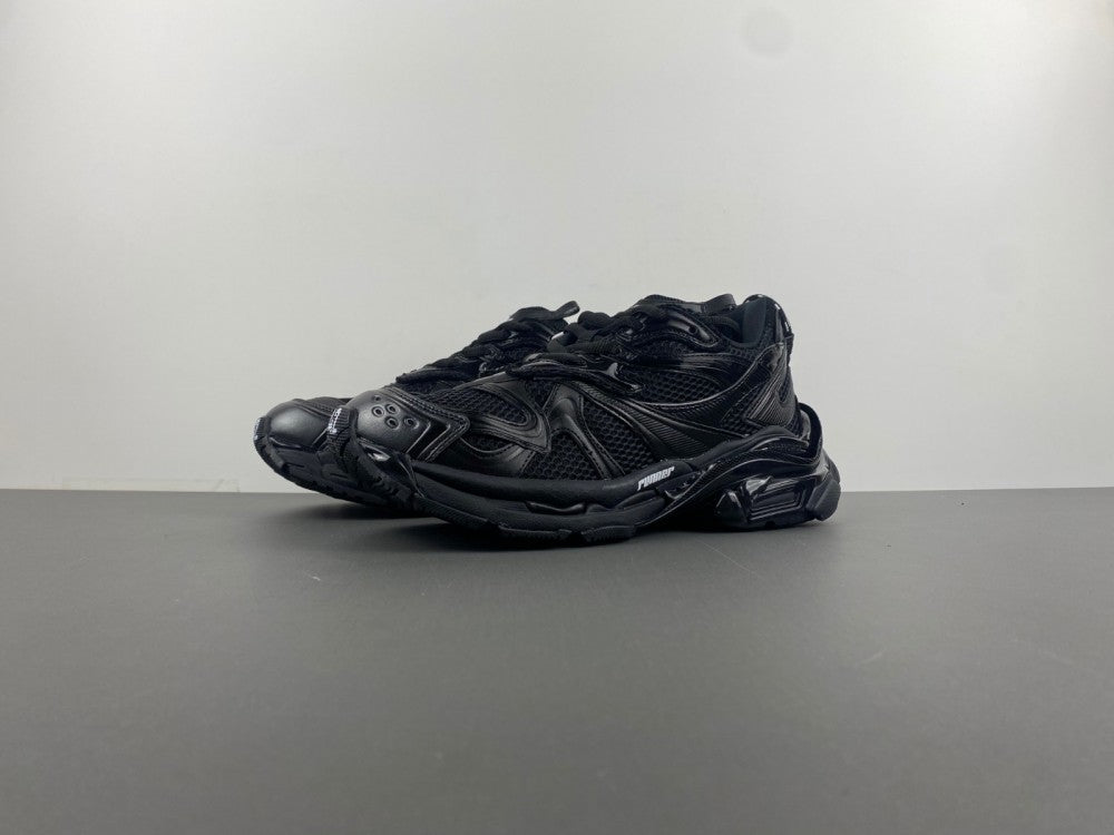 Low Top Sneakers, Black Colorway, Lace Up Design, Casual Gift for Sneaker Fans