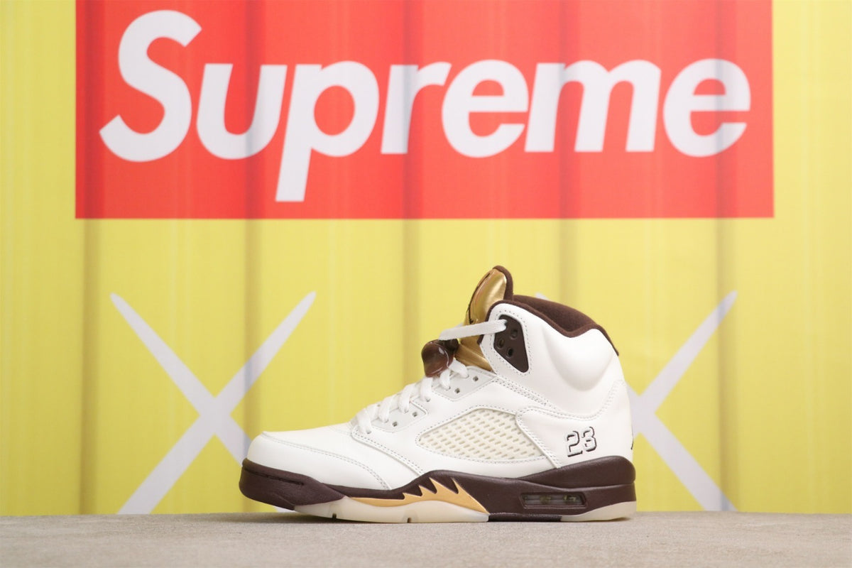 High Top Sneakers, Gold Colorway, Lace Up Design, Casual Gift for Sneaker Fans