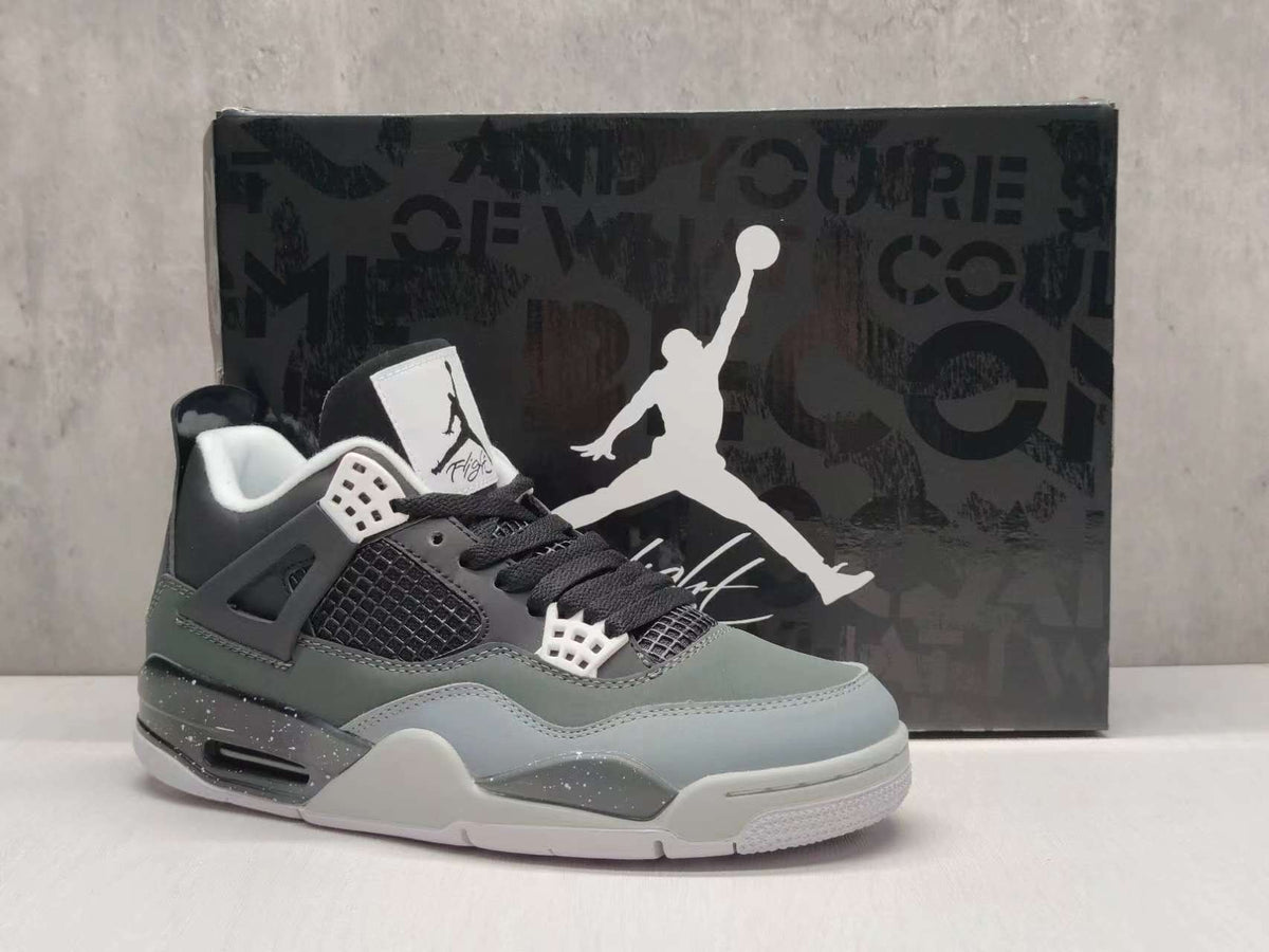 Mid Top Sneakers, Gray Black Colorway, Lace Up Design, Casual Gift for Sneaker Fans