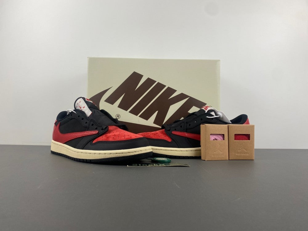 Low Top Sneakers, Black Red Colorway, Reverse Hook Design, Lace Up Design, Casual Gift for Sneaker Fans