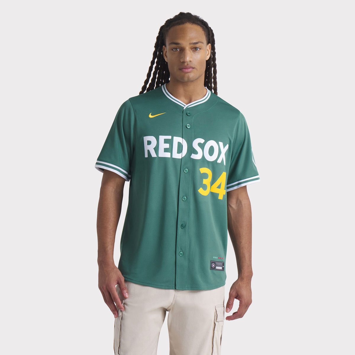 Boston Red Sox David Ortiz Green 2025 City Connect Limited Retired Player Jersey