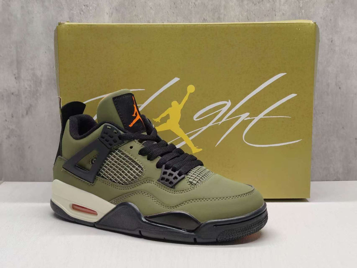 Mid Top Sneakers, Green Colorway, Lace Up Design, Casual Gift for Sneaker Fans