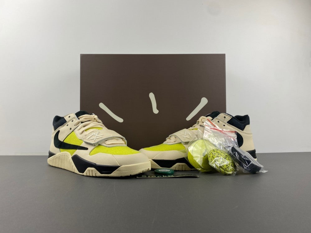 Low Top Sneakers, Green Yellow Colorway, Lace Up Design, Casual Gift for Sneaker Fans