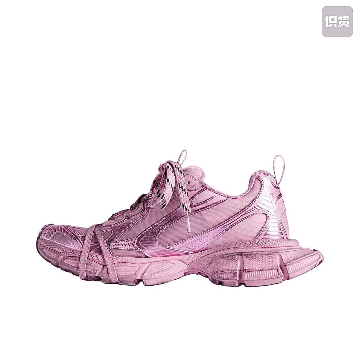 Low Top Sneakers, Pink Colorway, Lace Up Design, Casual Gift for Sneaker Fans