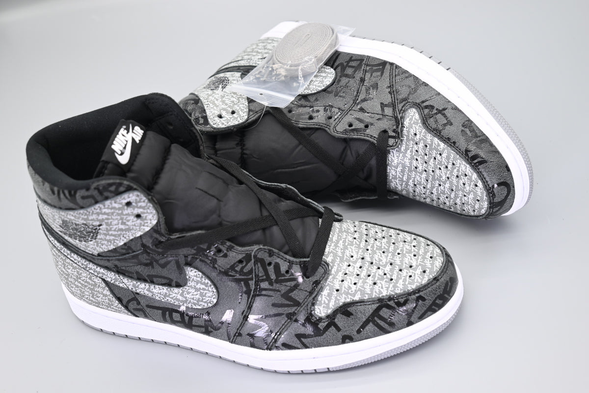 Sneakers, Black Gray Colorway, Lace Up Design, Casual Gift for Sneaker Fans