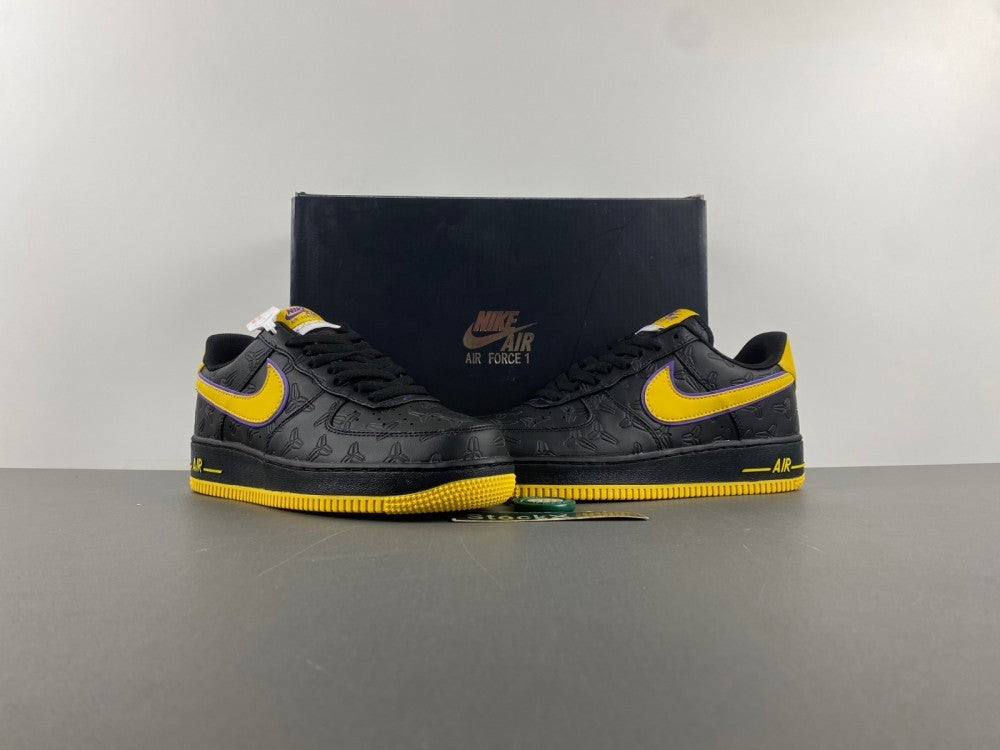 Low Top Sneakers, Black Yellow Colorway, Lace Up Design, Casual Gift for Sneaker Fans