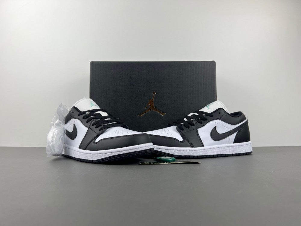 Low Top Sneakers, White Black Colorway, Lace Up Design, Casual Gift for Sneaker Fans