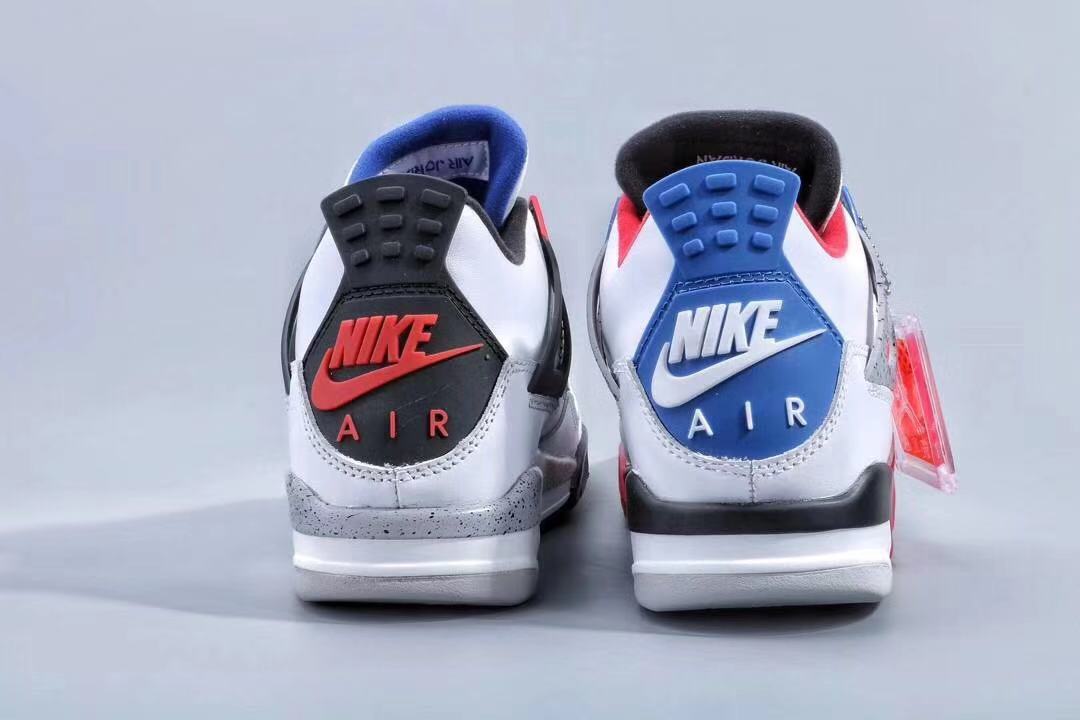Sneakers, White Red Colorway, Mismatched Colorway, Lace Up Design, Casual Gift for Sneaker Fans