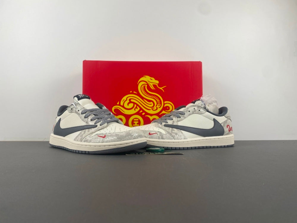 Low Top Sneakers, Off White Red Gray Colorway, Reverse Hook Design, Lace Up Design, Casual Gift for Sneaker Fans