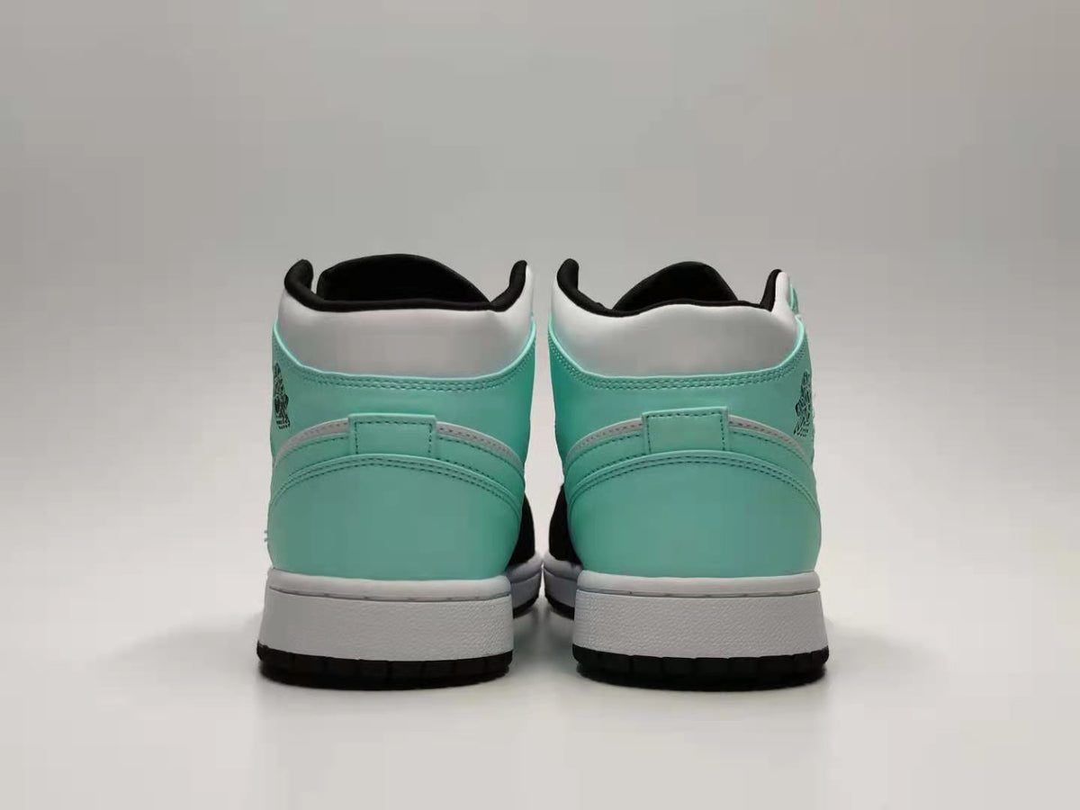 Sneakers, Mint Green Colorway, Lace Up Design, Casual Gift for Sneaker Fans