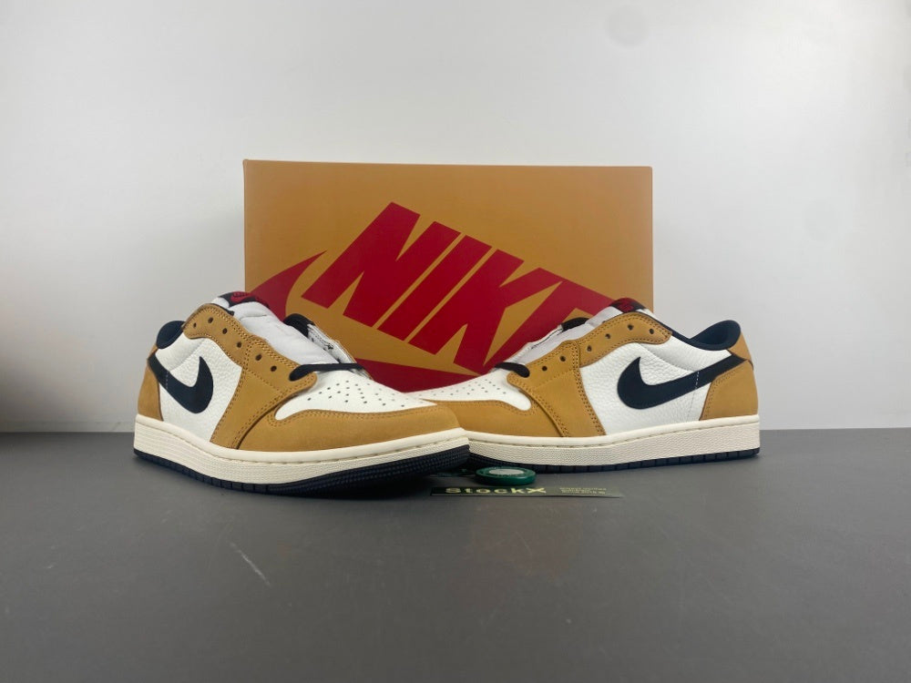 Low Top Sneakers, White Brown Colorway, Lace Up Design, Casual Gift for Sneaker Fans