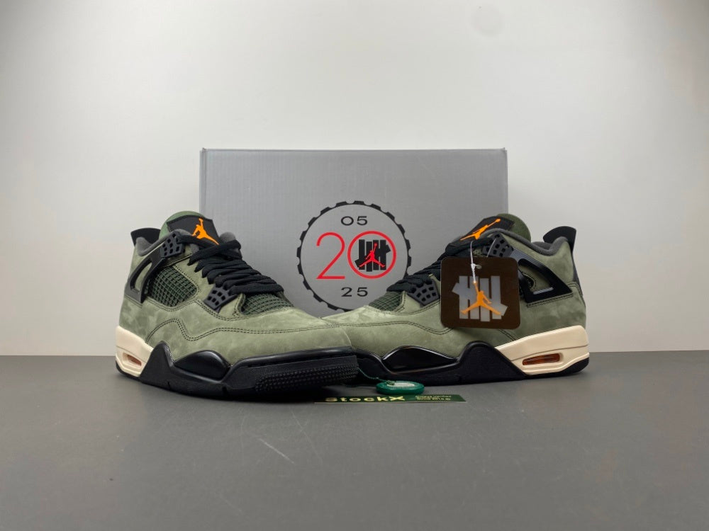 Low Top Sneakers, Army Green Black Colorway, Lace Up Design, Casual Gift for Sneaker Fans