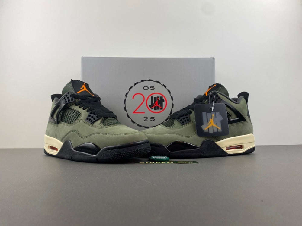 Low Top Sneakers, Army Green Black Colorway, Lace Up Design, Casual Gift for Sneaker Fans